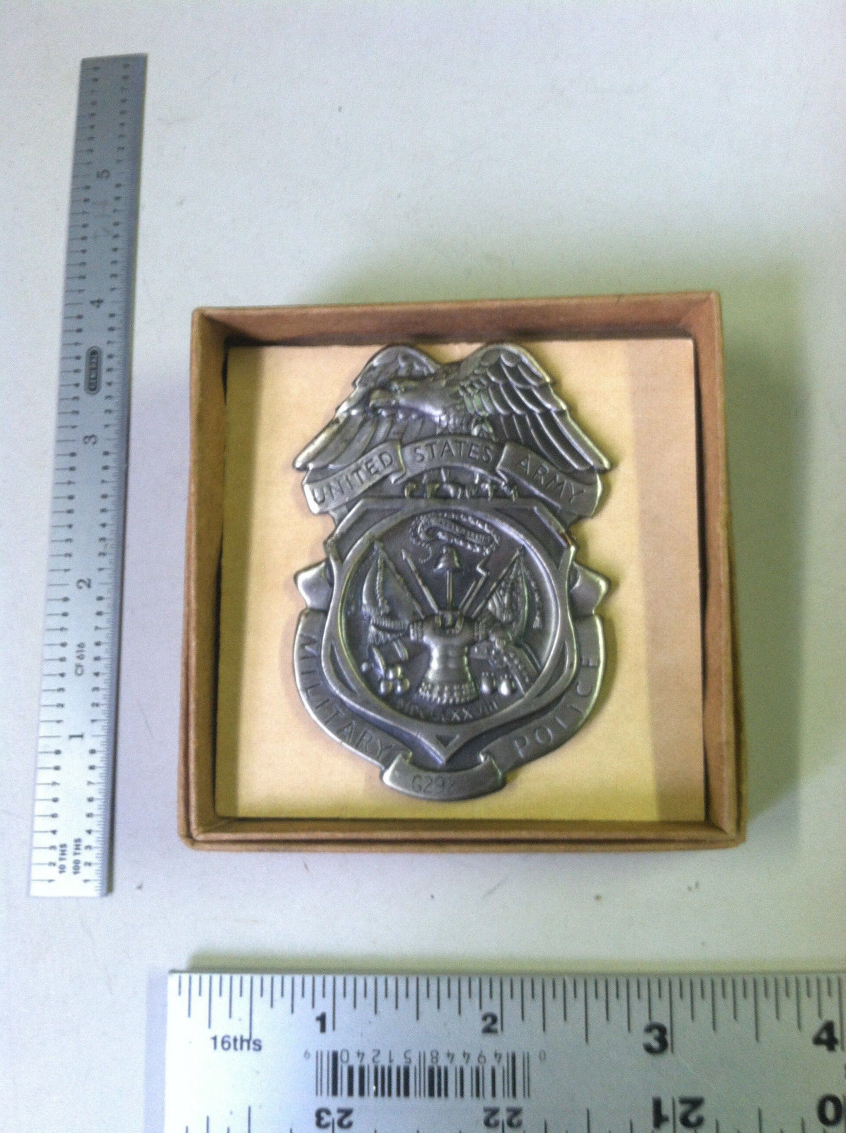 Obsolete MP Badge 8455-00-361-1429